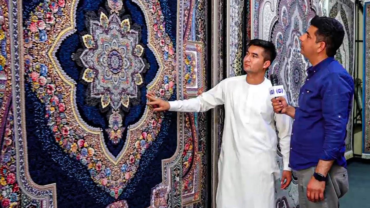 Yama Popal report from Carpet store in Silo - Kabul / گزارش یما پوپل از قالین فروشی در سیلو - کابل