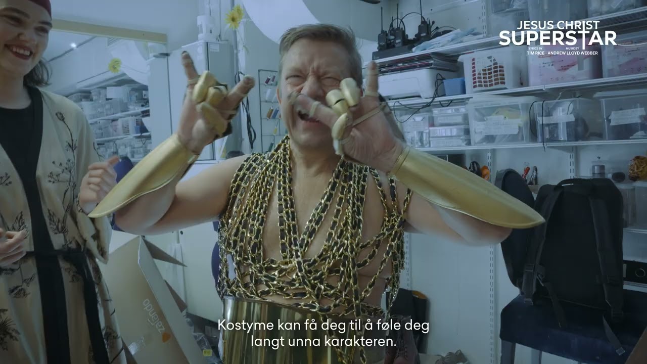 Se hovedrollene i kostyme for første gang! I Jesus Christ Superstar