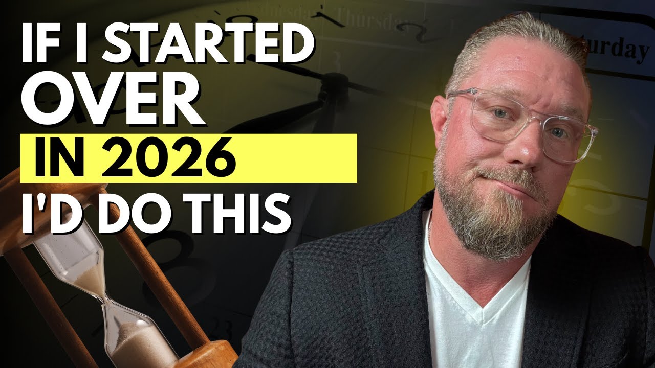 If I Started Over in 2026 I'd Do This