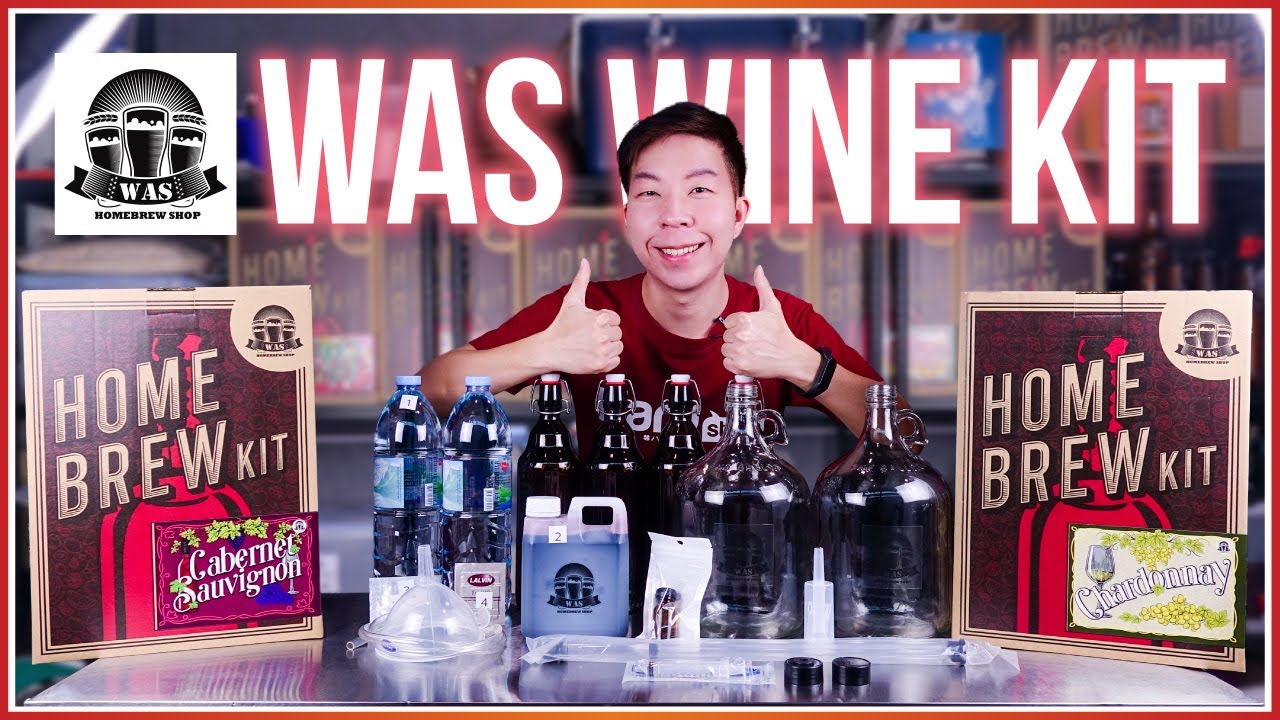 ทดลองทำไวน์ Cabernet sauvignon และไวน์ Chardonnay โดยชุด WAS Wine Kit ซีรี่ย์ใหม่จาก WAS Homebrew