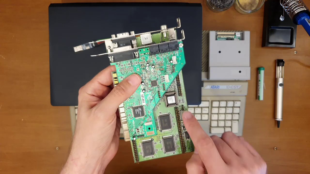 Atari 1040STFM GOTEK install - Part 1 : Setup Flash and Config