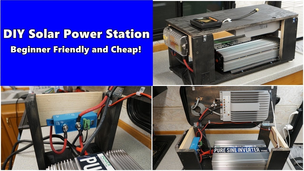 DIY Off-grid Solar Power Station for Beginners on a Budget