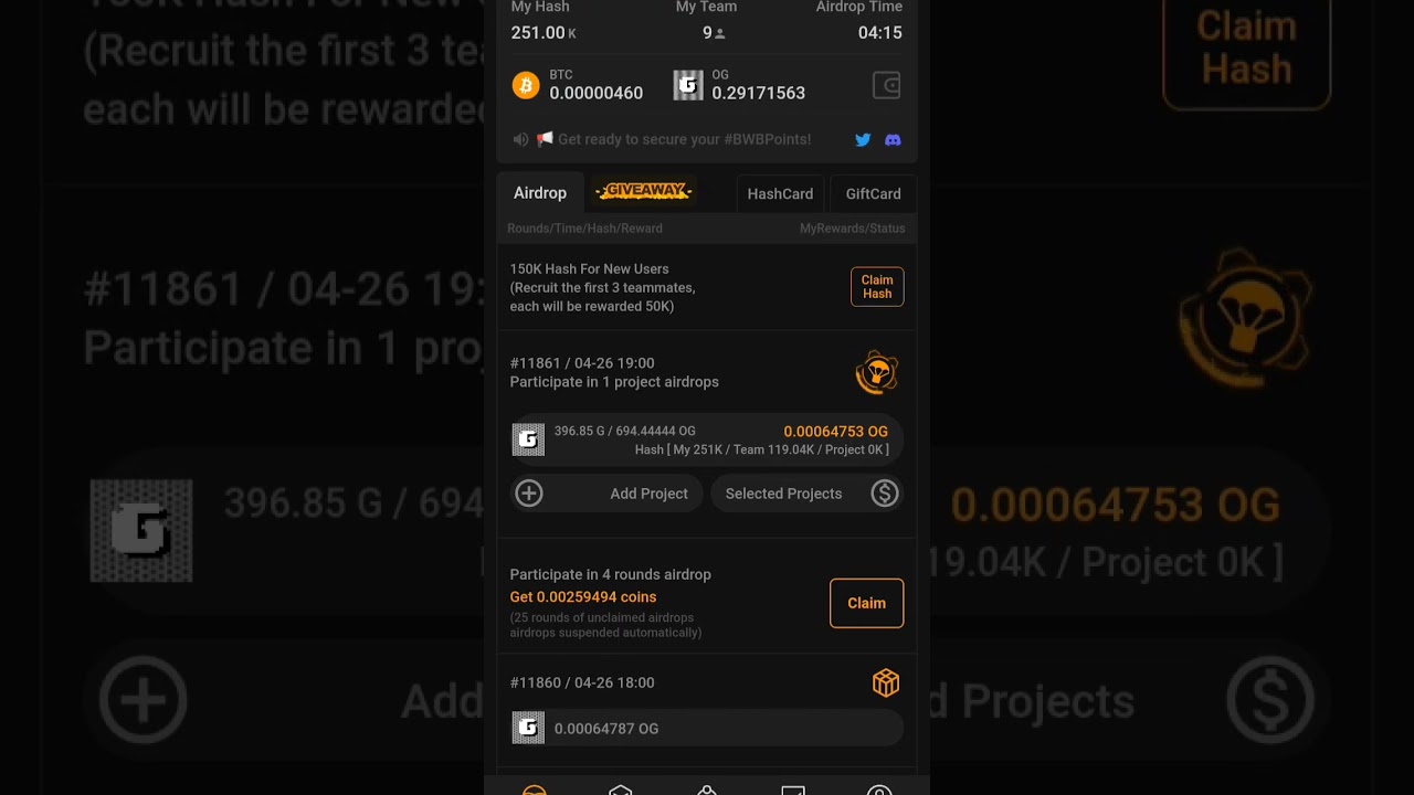 satoshi mining og token airdrop