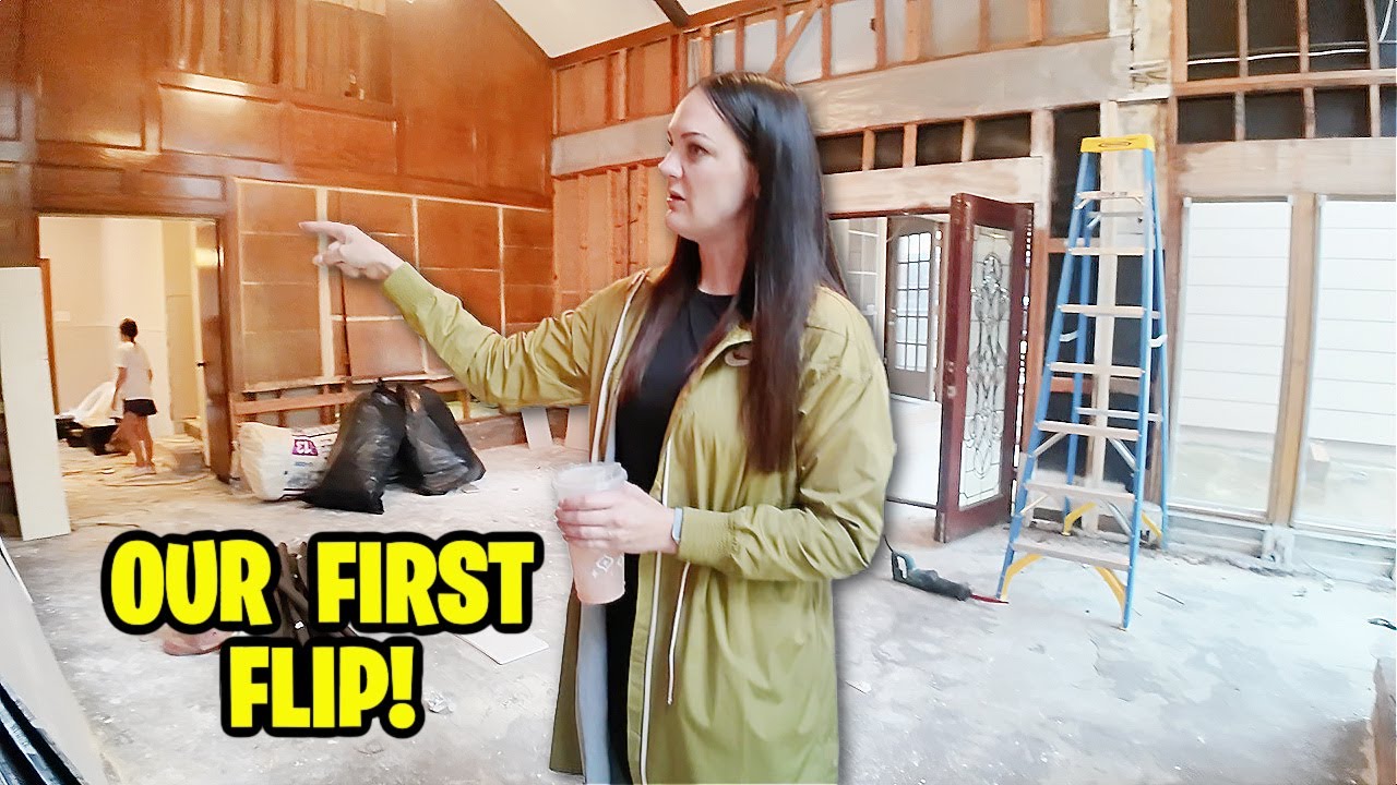 Обновление House Flip: до и после первой недели [Эпизод 6]