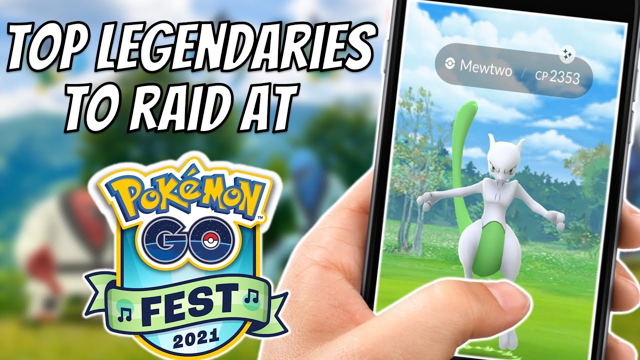 Top Legendary Pokemon To Raid During Pokemon Go Fest 2021!
