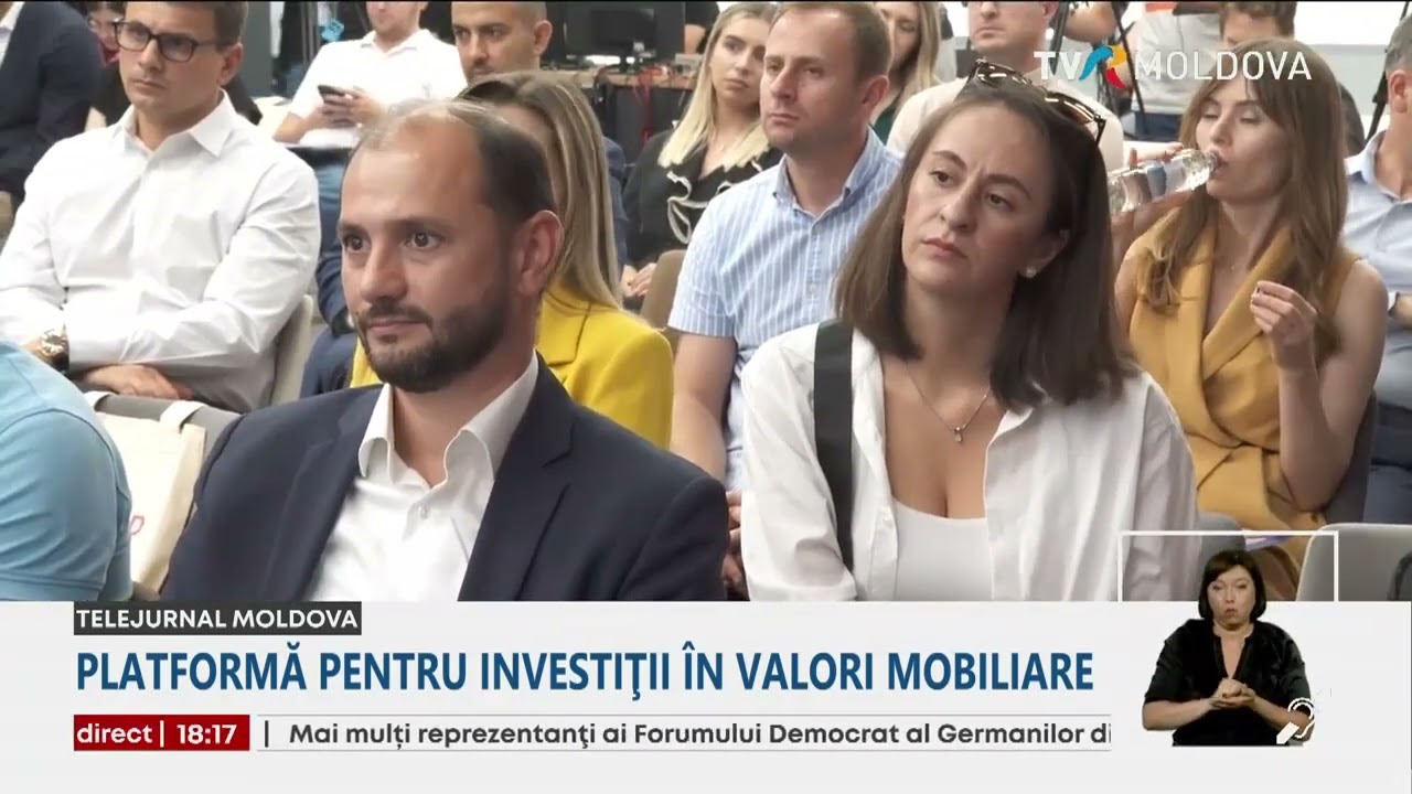 O platformă pentru investiţii în valori mobiliare de stat a fost lansată la Chişinău