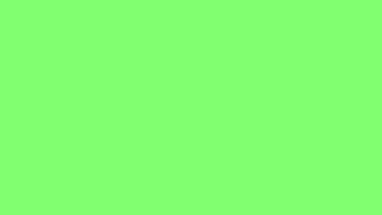 4K Light Green screen 1 hour