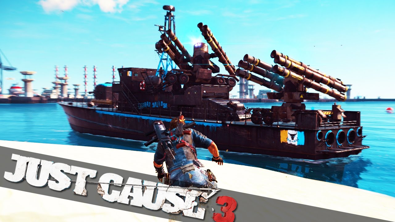 STRONGEST SHIP EVER MADE :: Just Cause 3 Funny Epic Moments!