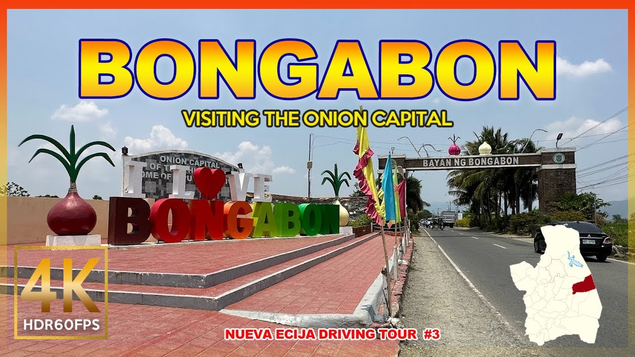 Scenic Drive Through Bongabon, Nueva Ecija: Exploring the Onion Capital in a Short Journey | 4K