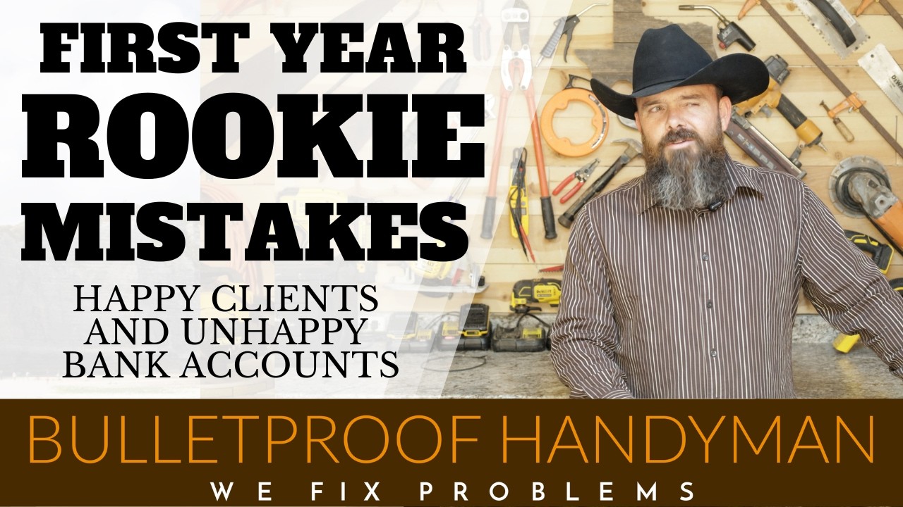 My First Year Rookie Mistakes