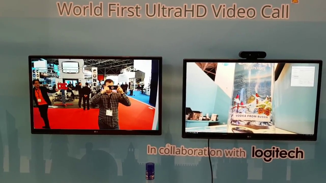 ISE 2018: 4K video calls by TrueConf and Logitech