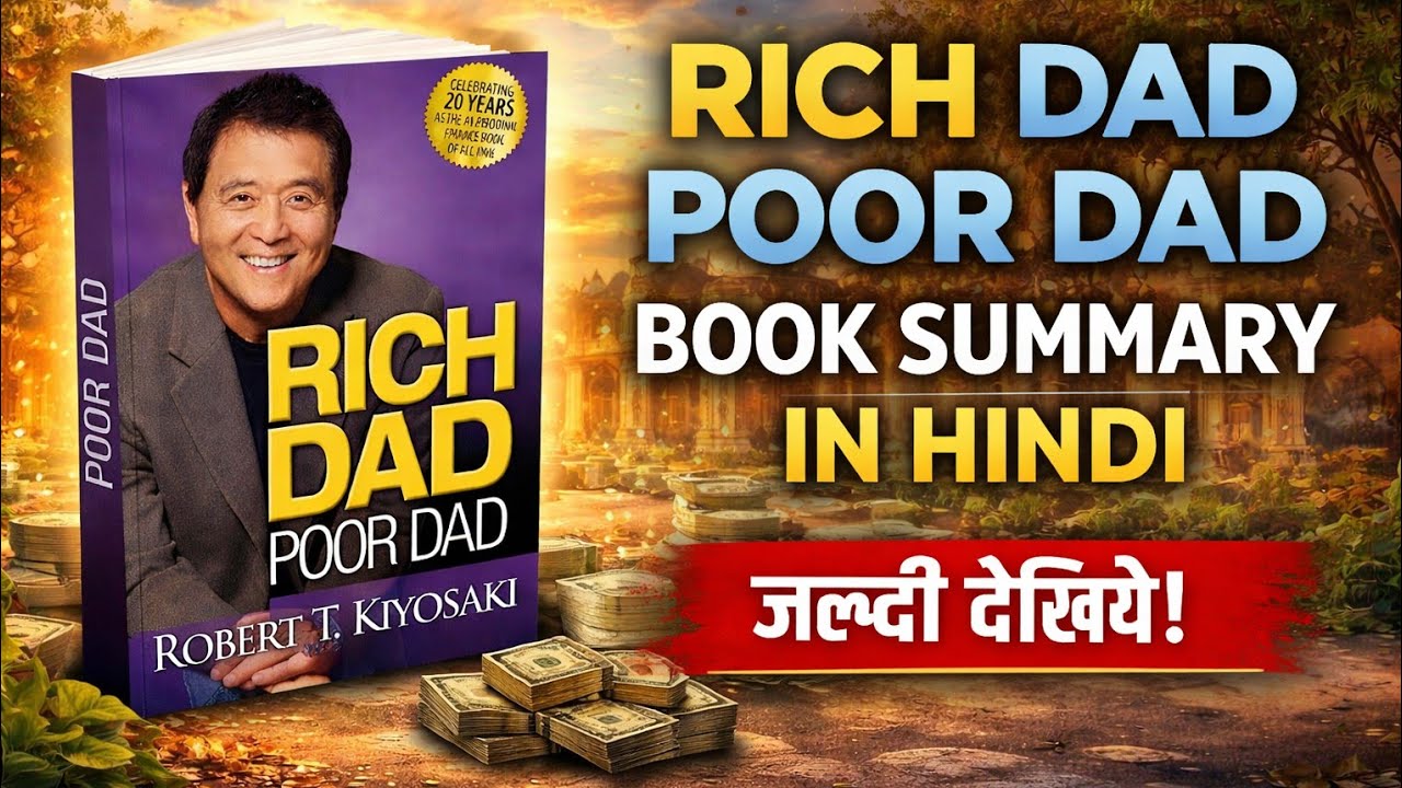 Rich Dad Poor Dad Full Story in Hindi | Financial Freedom Secret | Book Summary