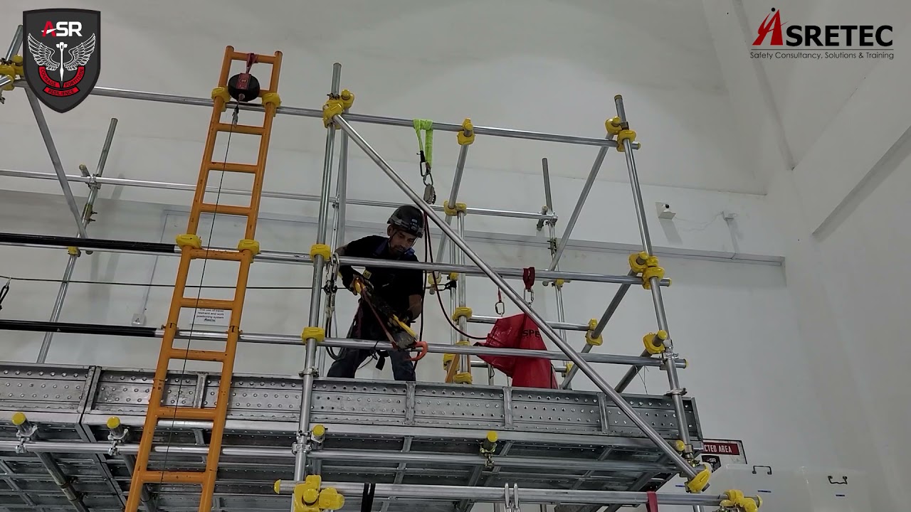 ASR - Rescue After A Fall Demonstration Part 2