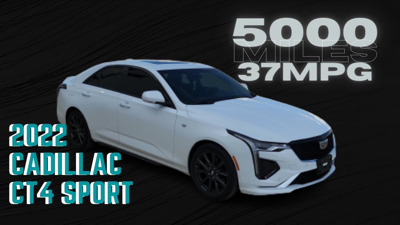 5000 Miles on the 2022 Cadillac CT4 Sport! AND this is my ONE complaint!