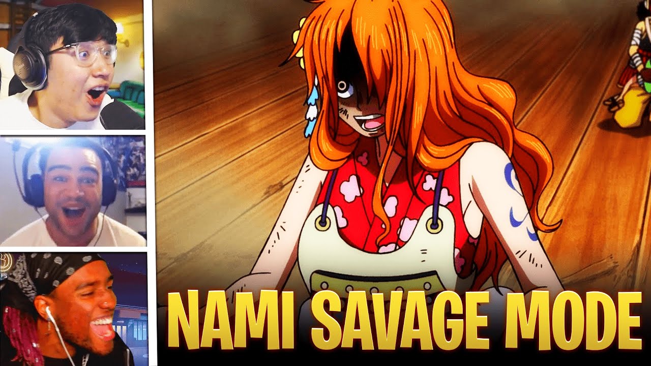Nami's Rage at Ulti 🔥 One Piece 1032 Reaction Mashup