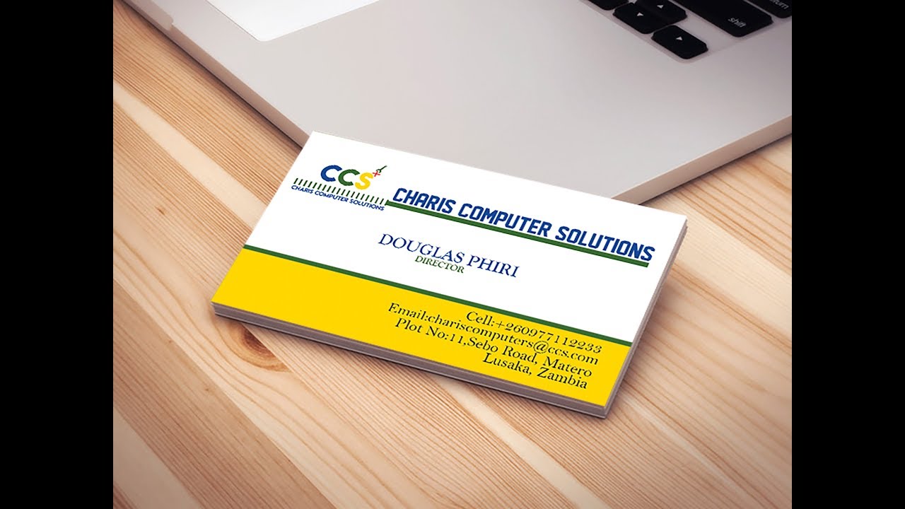 HOW TO DESIGN A BUSINESS CARD USING CORELDRAW 2018