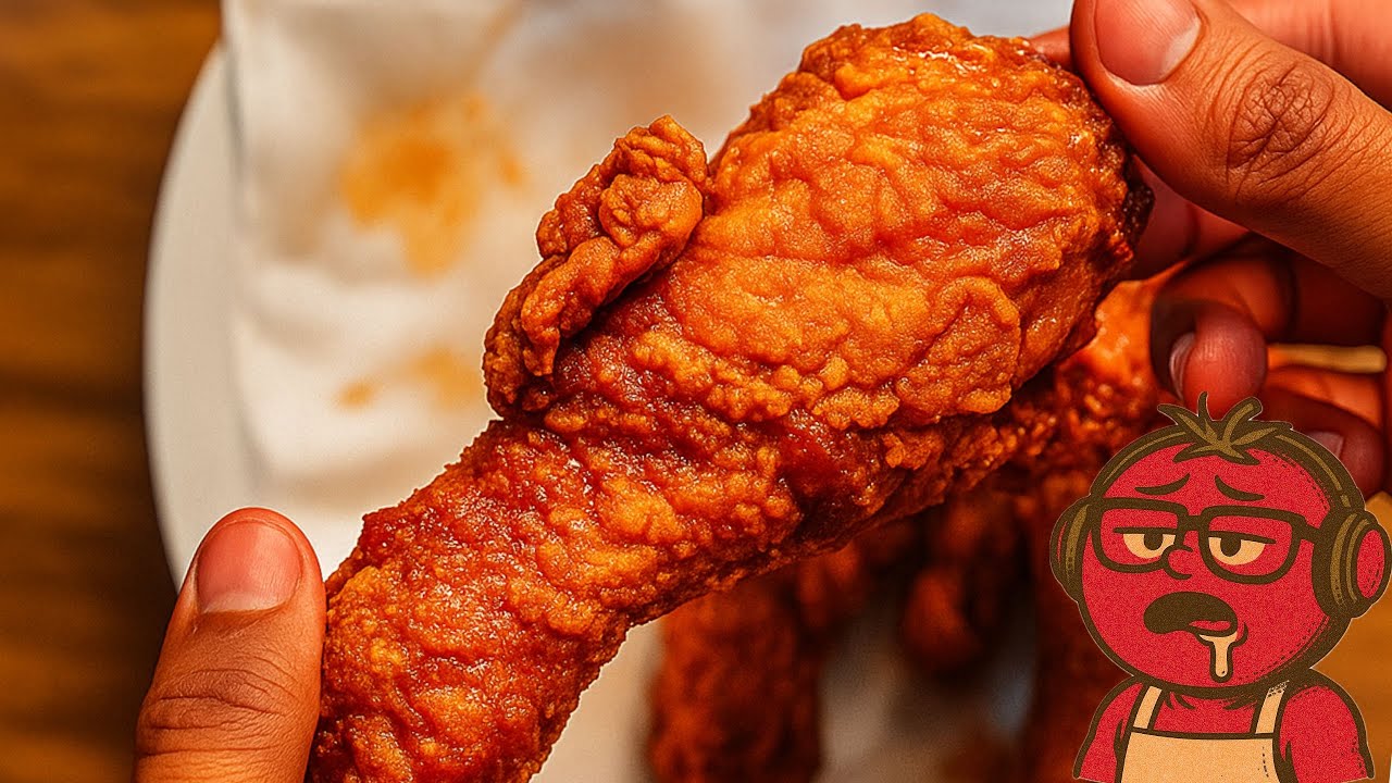 O Frango Frito mais CROCANTE que ja fiz! Sem ovo e sem óleo