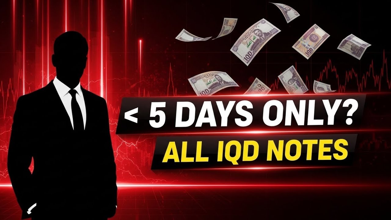Iraqi Dinar 2026 🚨 5 Day FULL Exchange Window for ALL Notes IQD Update Today