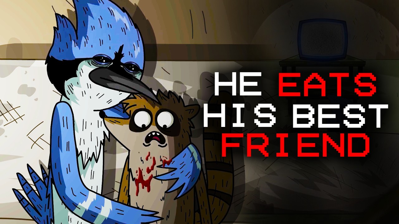 Mordecai Wants To Eat His Own Best Friend! | Shiro Drawing