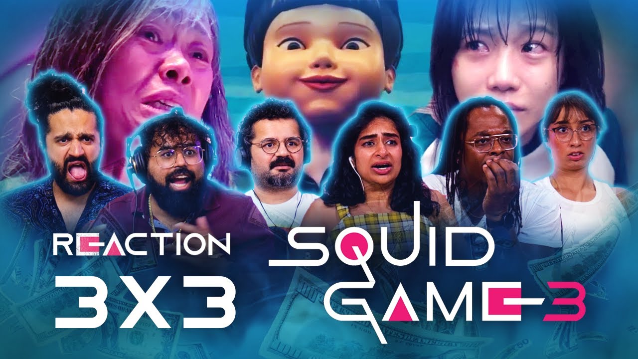 AMAZING VIP ACTORS | Squid Game 3x3 