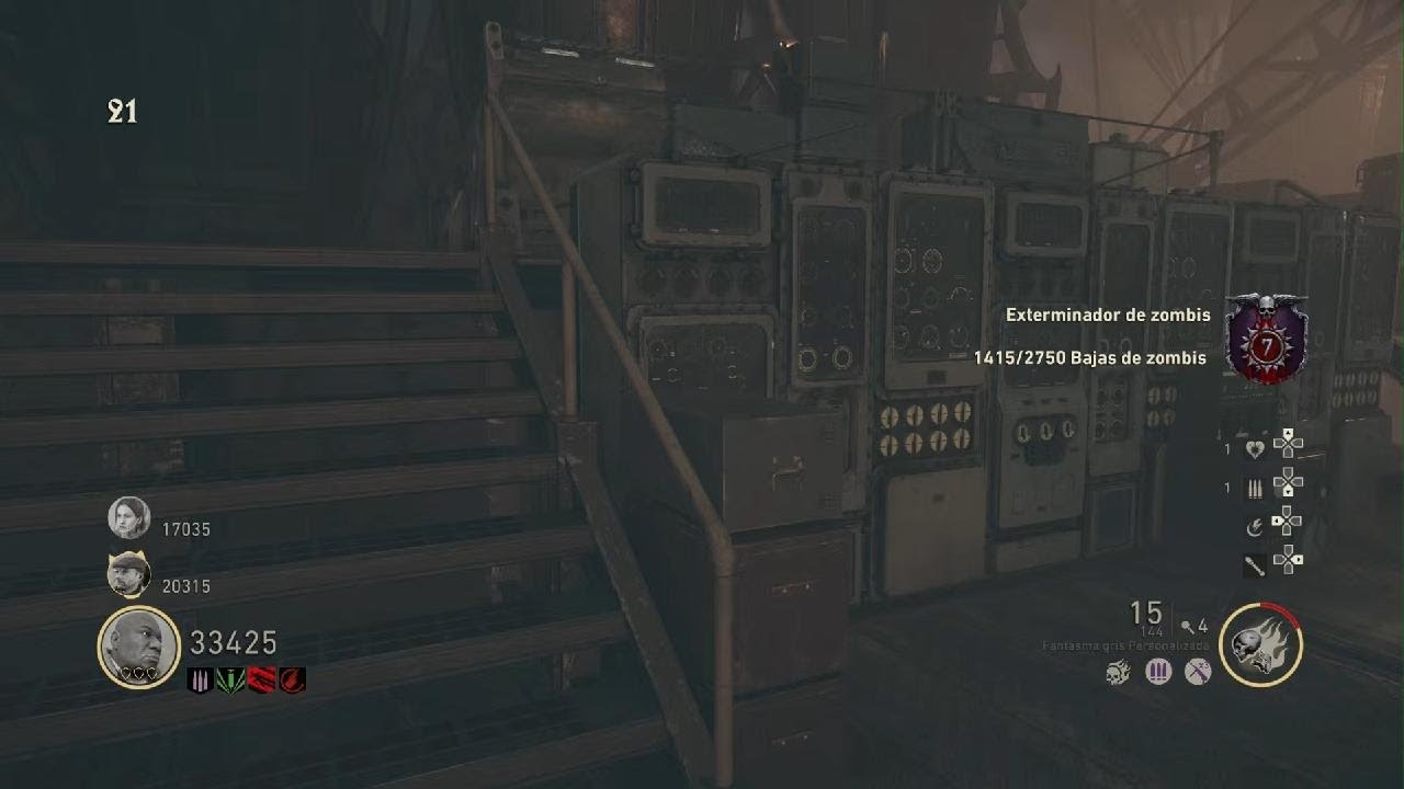 Call of Duty: WWII Trono sombrio EE final boss