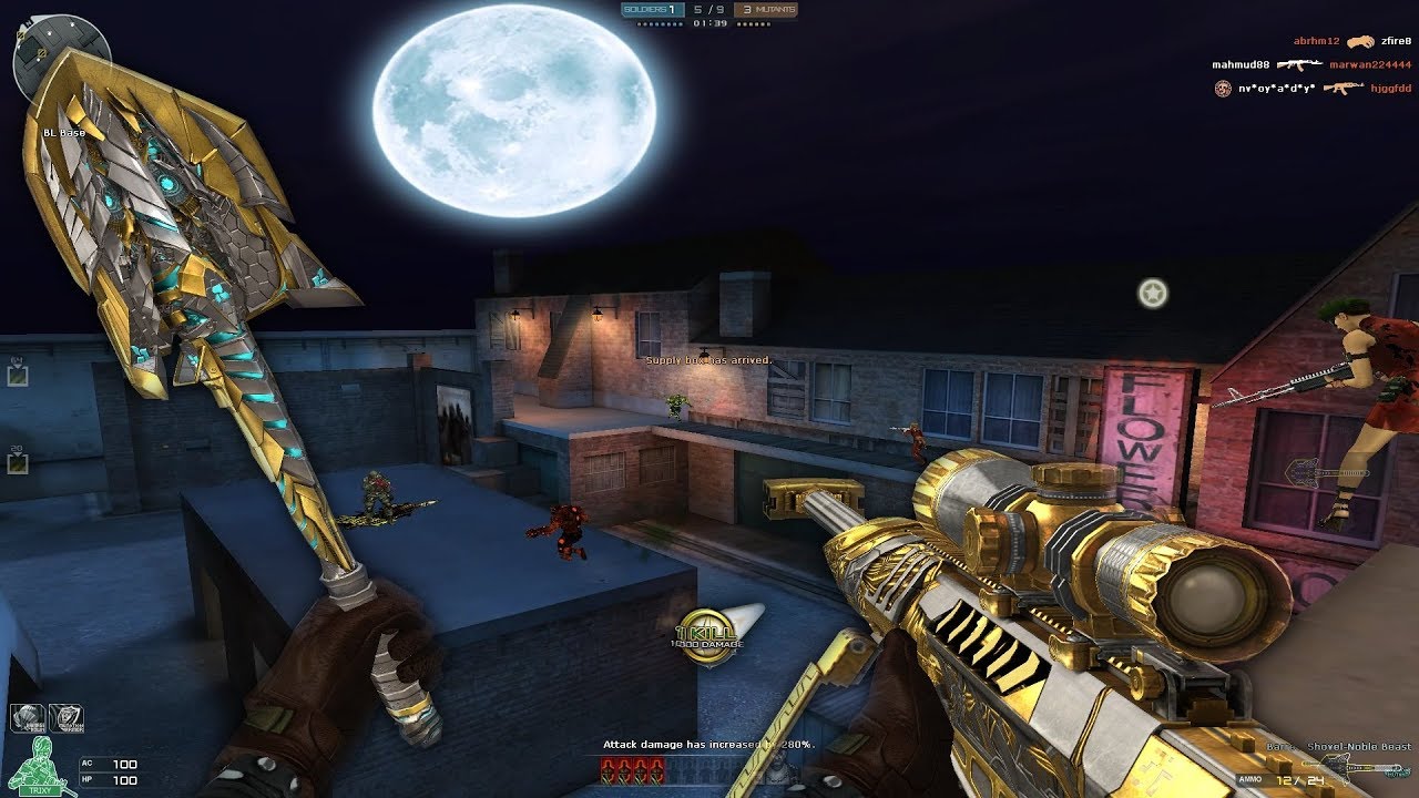 Crossfire NA 2.0: Barrett M82A1-Noble Beast| Hero Mode X (Zombie v4)