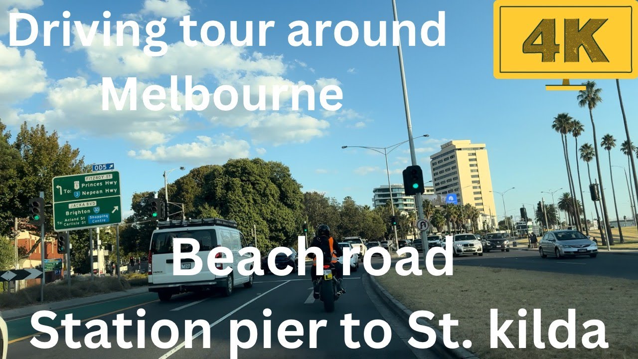 Melbourne Driving Tour | Australia Driving Tour 4K | Melbourne Tour.