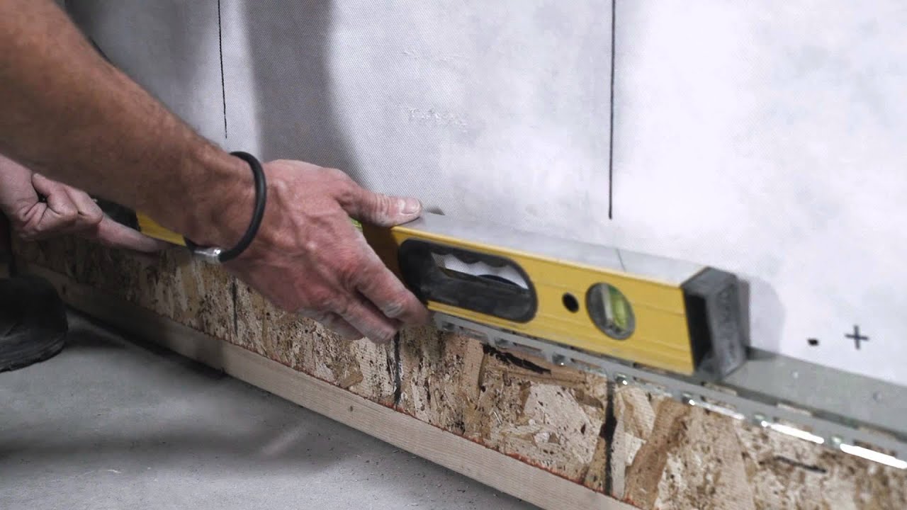 Beonstone Installation Step 2 - Starter Strip