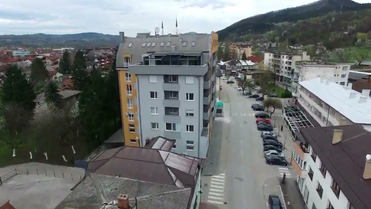 Žepče iz zraka   April 2022   Drone video