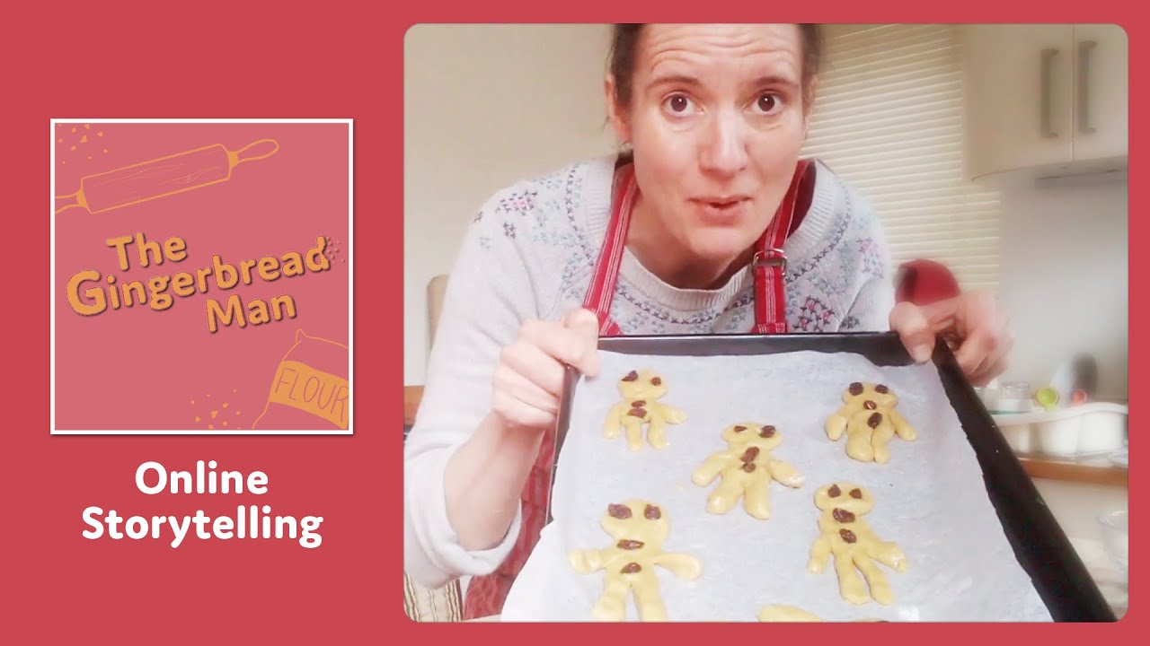 The Gingerbread Man | Storytelling and Baking for Children