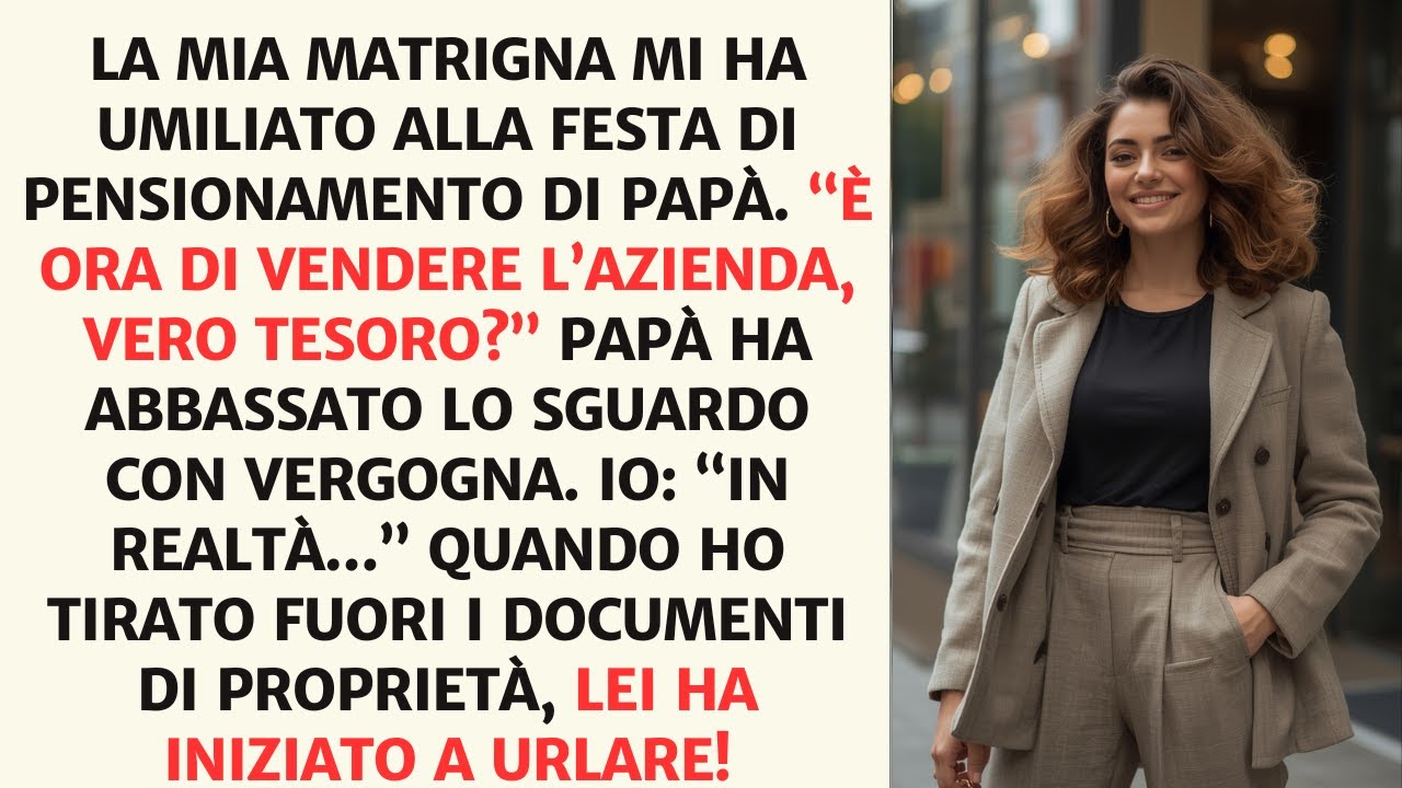 Il Piano Crudele della Matrigna si è Ritorto Contro di Lei! L’Azienda di Papà Era Già Mia!