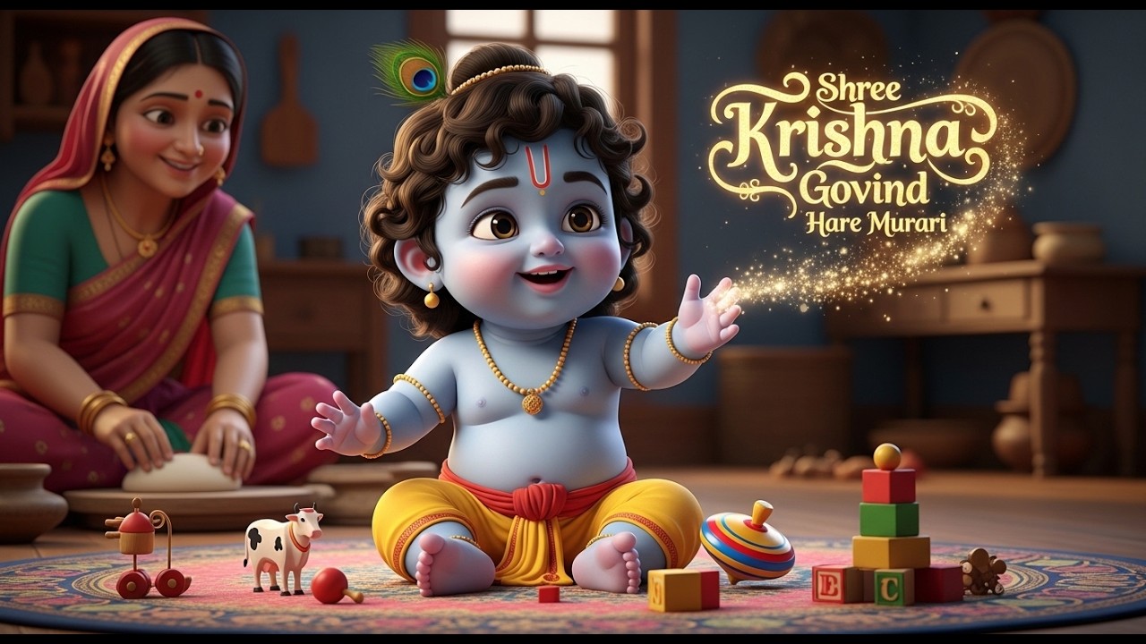 Shree Krishna Govind Hare Murari | Calm & Soothing Divine Song | Most Peaceful Krishna Bhajan 2026