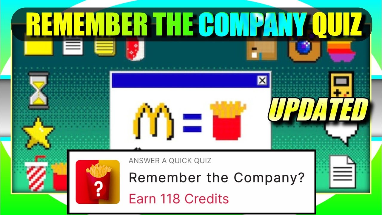 Remember the company Quiz ANSWERS | remember the company quiz | Quizfacts