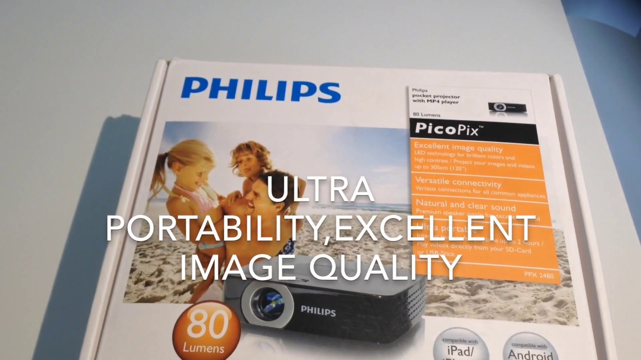 philips, picopix-pocket projector: review