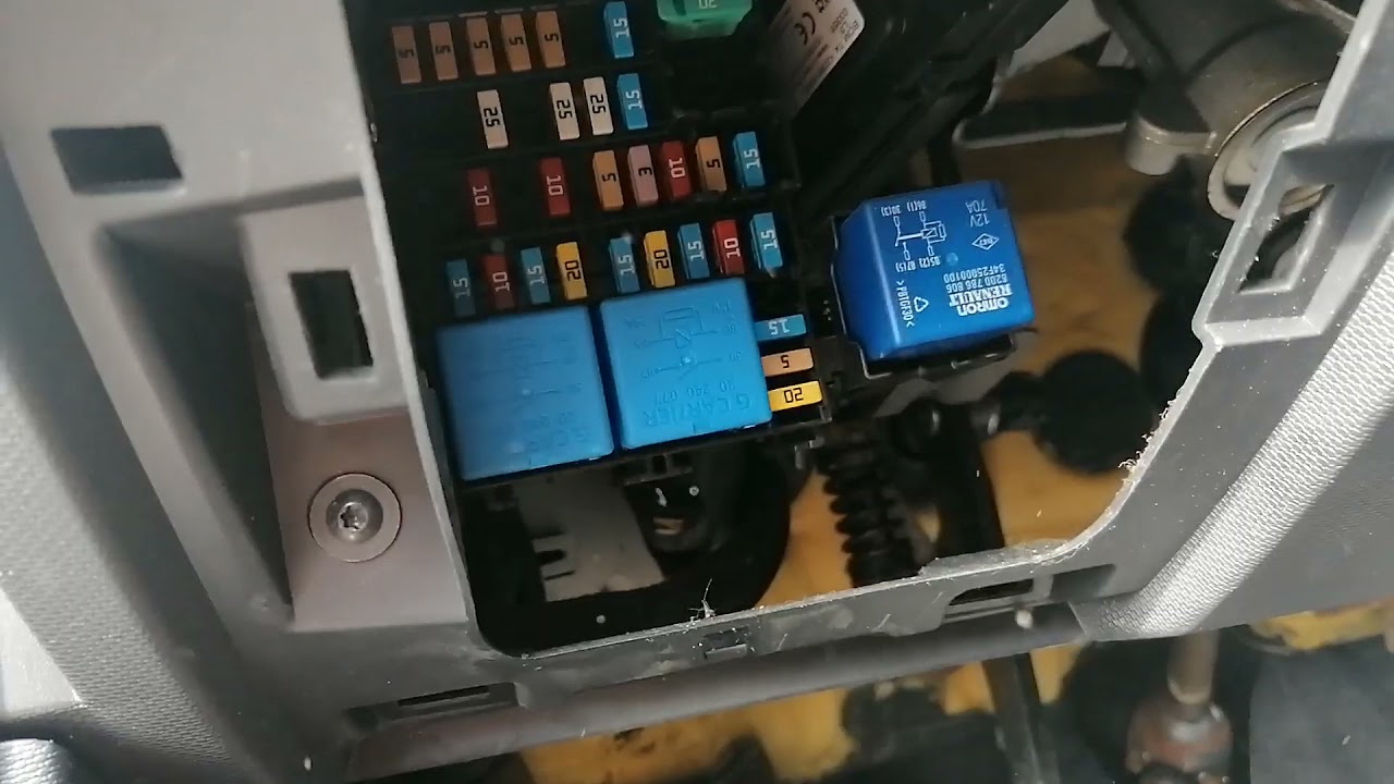 Fuse Box Location Renault Captur