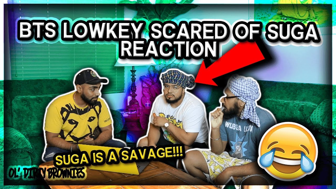BTS Members Are Lowkey Terrified of Suga | REACTION | Ol Dirty Brownies