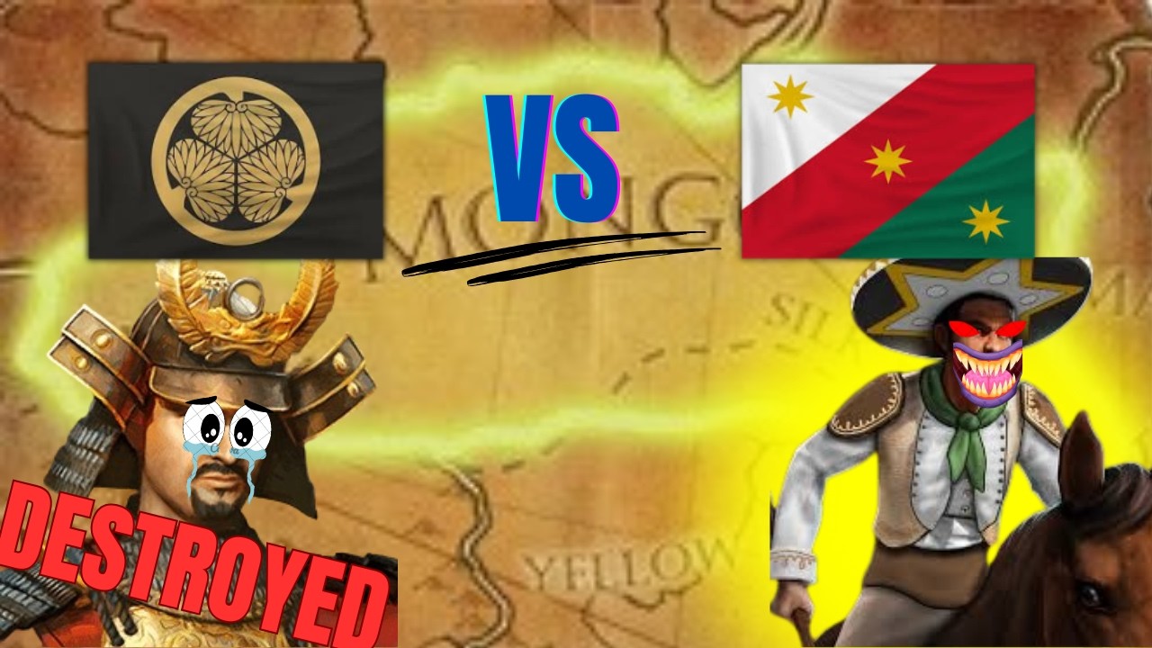 [AoE3] Samurais Never Made it to AMERICA 1v1 Ranked