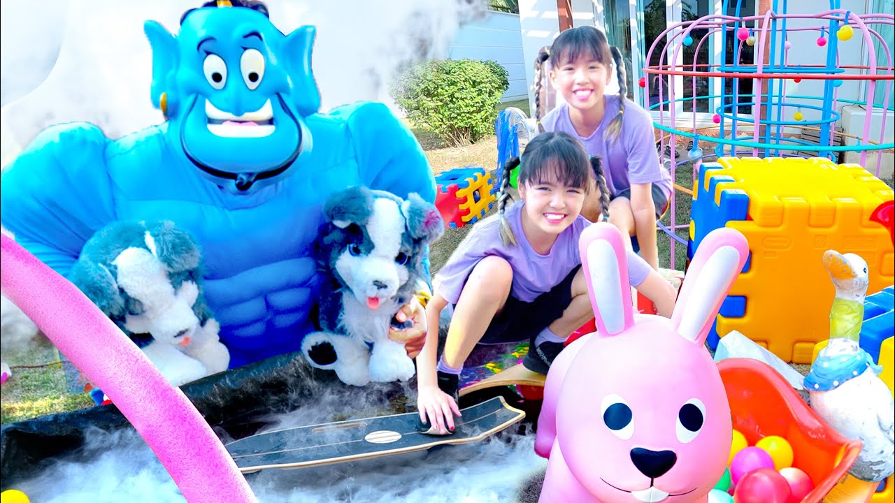 หนูยิ้มหนูแย้ม ตะลุยด่าน ช่วยน้องหมาจากยักษ์จินนี่