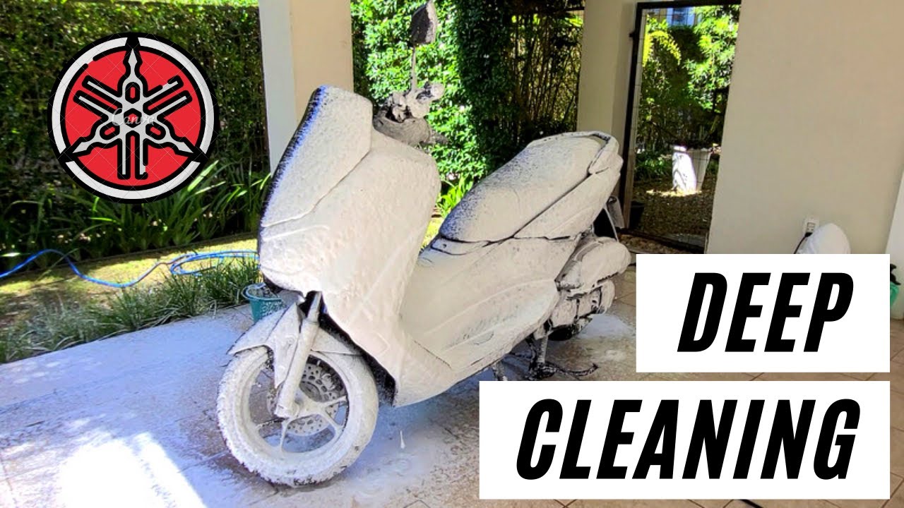 DEEP CLEANING AFTER 6 MONTHS OF SCOOTER HARD WORKING - YAMAHA NMAX 2022