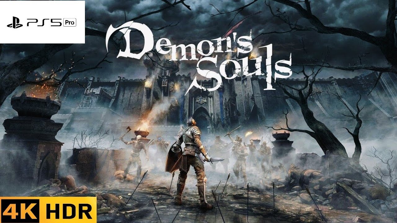 Demon,s Souls Remake PS5 Pro Live Streaming 4k HDR