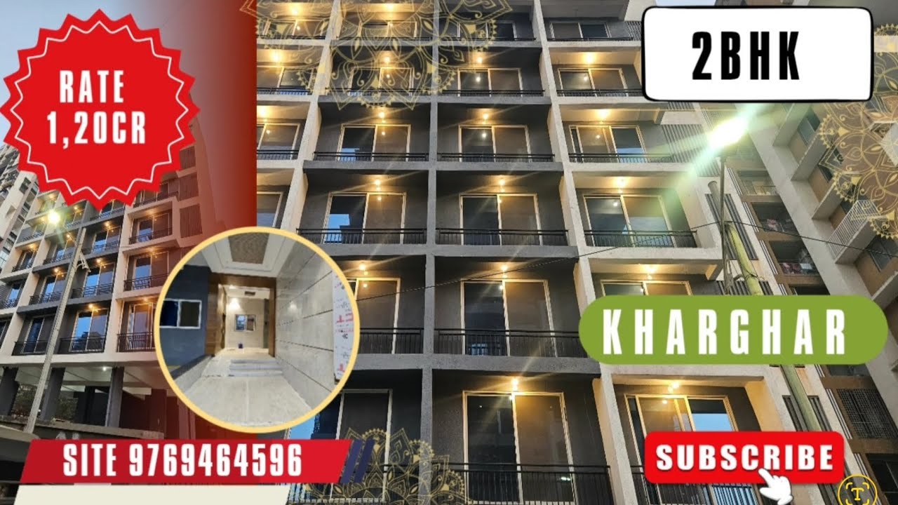 2bhk flat for sale only 1.20cr in kharghar  CONTACT 9769464596 #kharghar #realestate #home #newflat