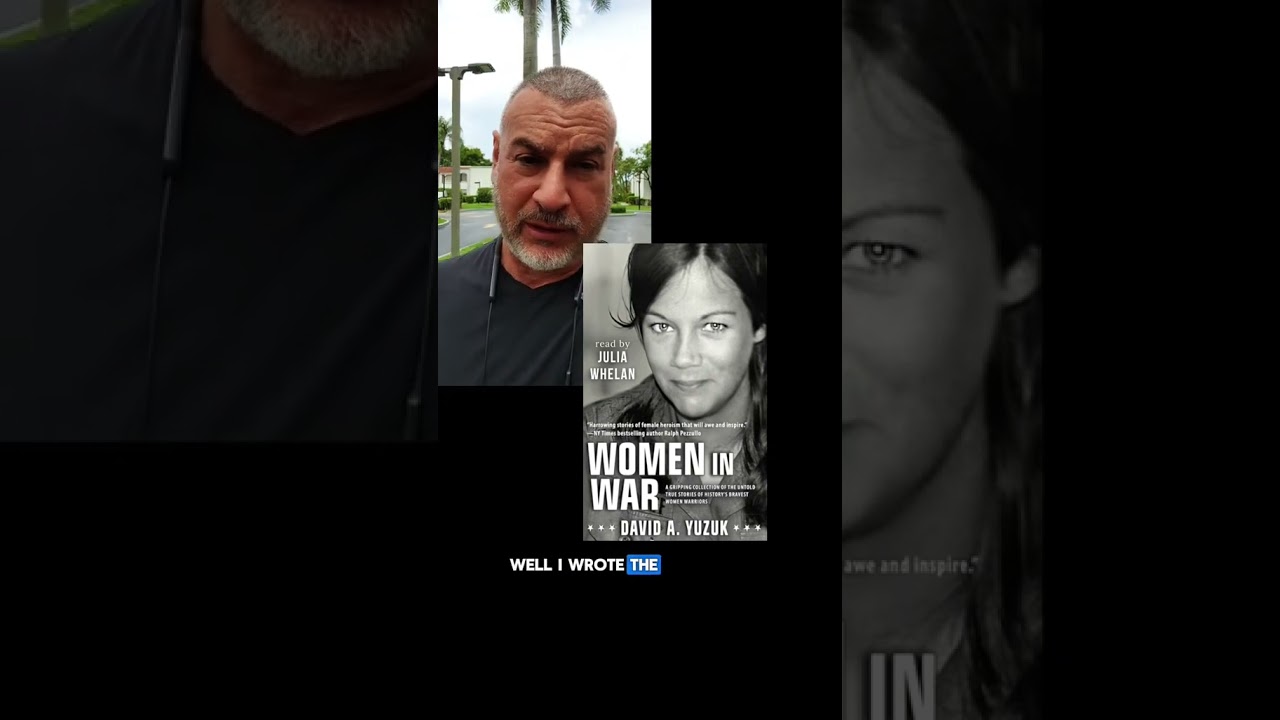 Miami Police Officer author David Yuzuk talks about the brave women who served in combat.