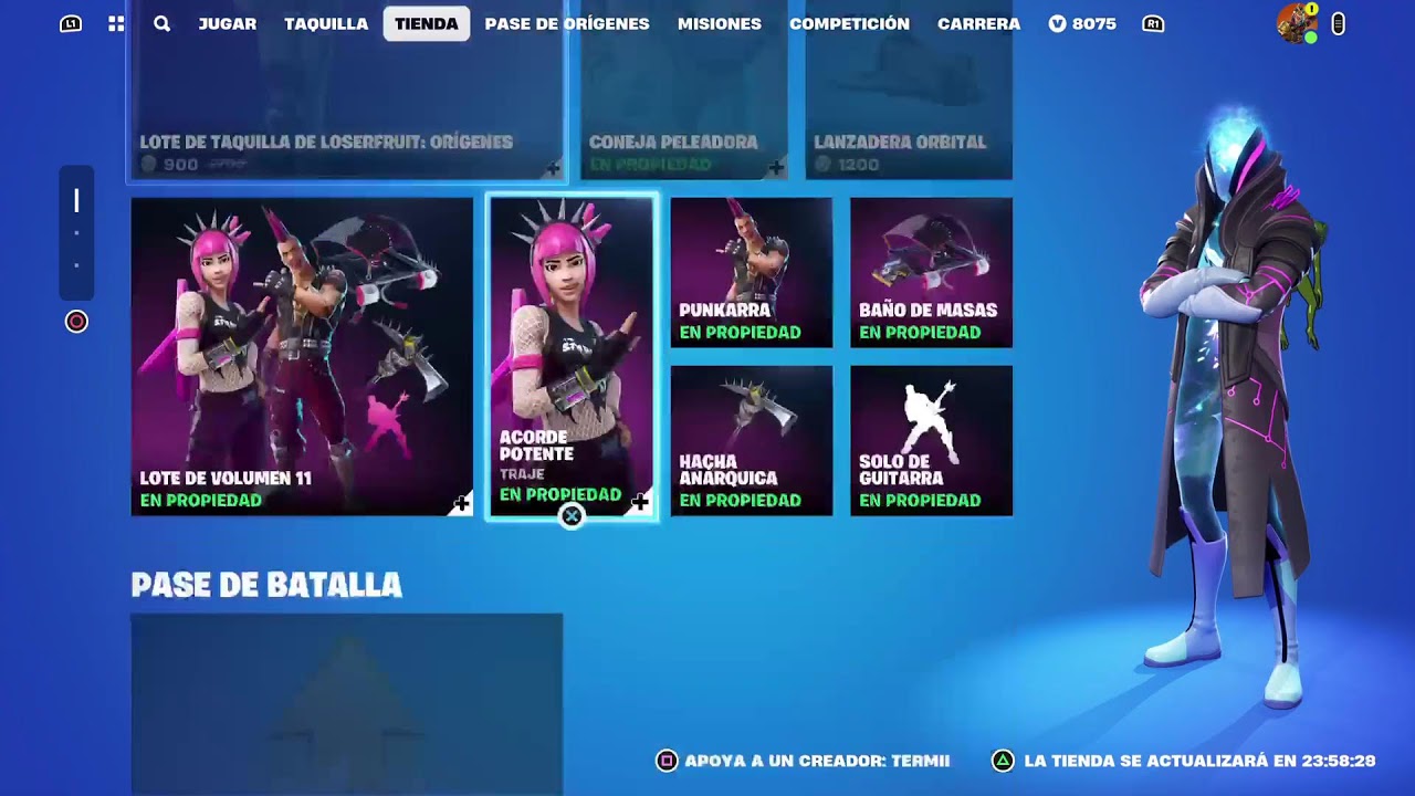 TIENDA DE FORTNITE HOY 28 DE NOVIEMBRE OMGGG