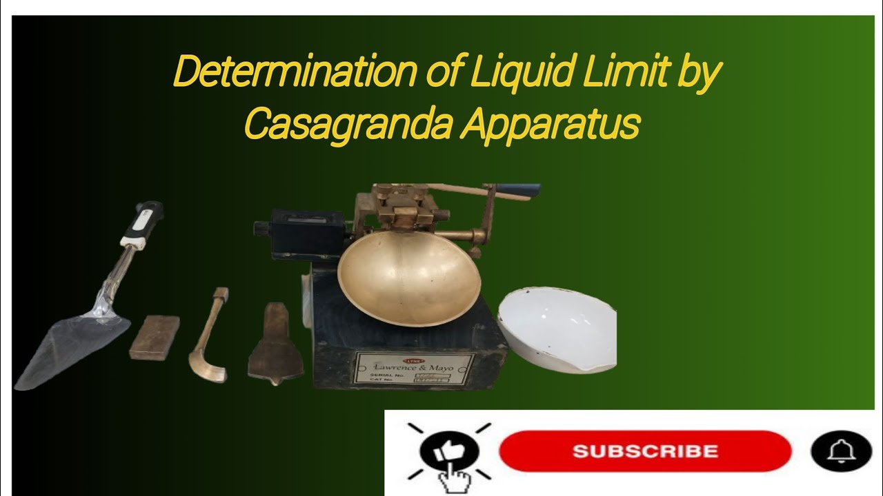 Liquid Limit | Casagranda Apparatus | Geotechnical Lab   in malayalam