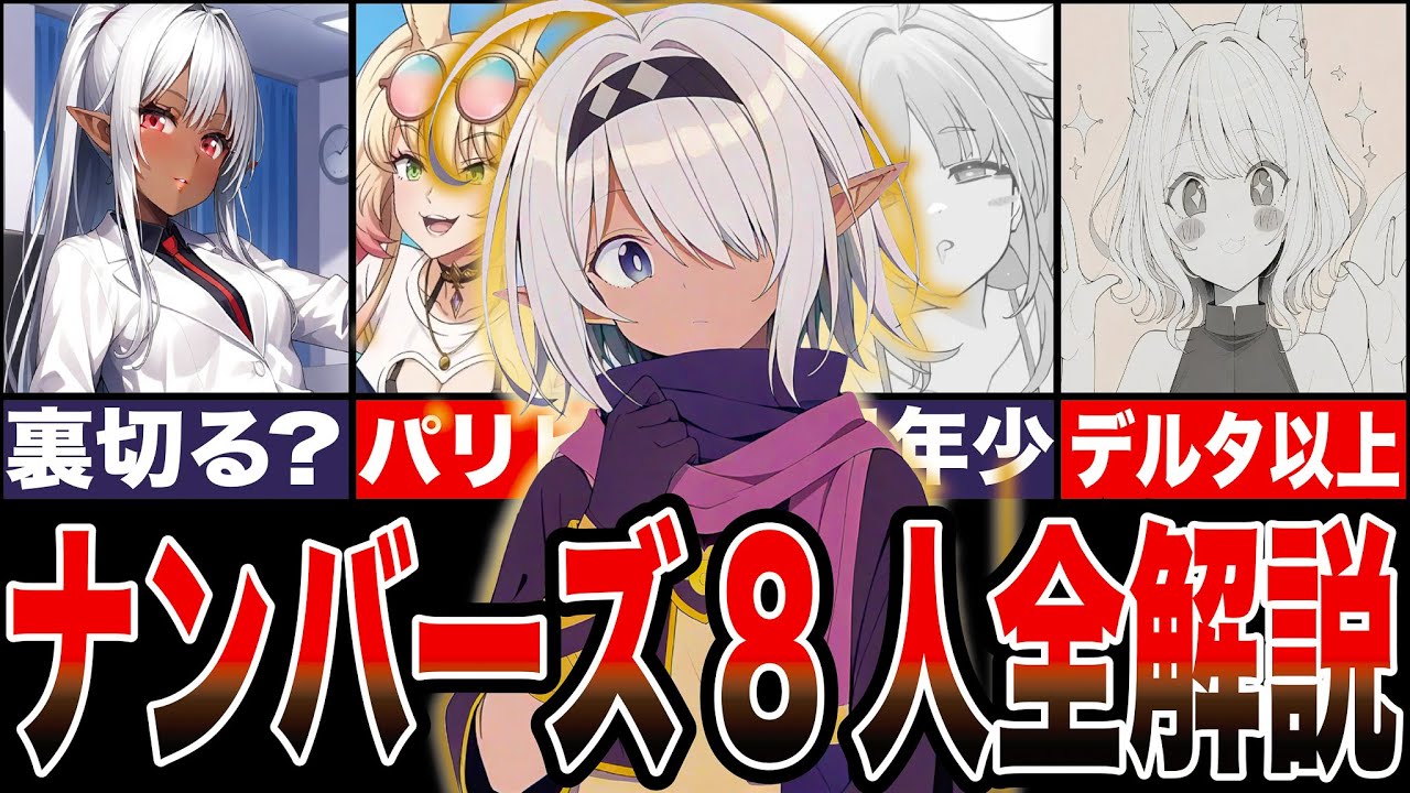 【陰の実力者】シャドウガーデン最強候補『8人のナンバーズ』を徹底解説【七陰列伝第3部8章】