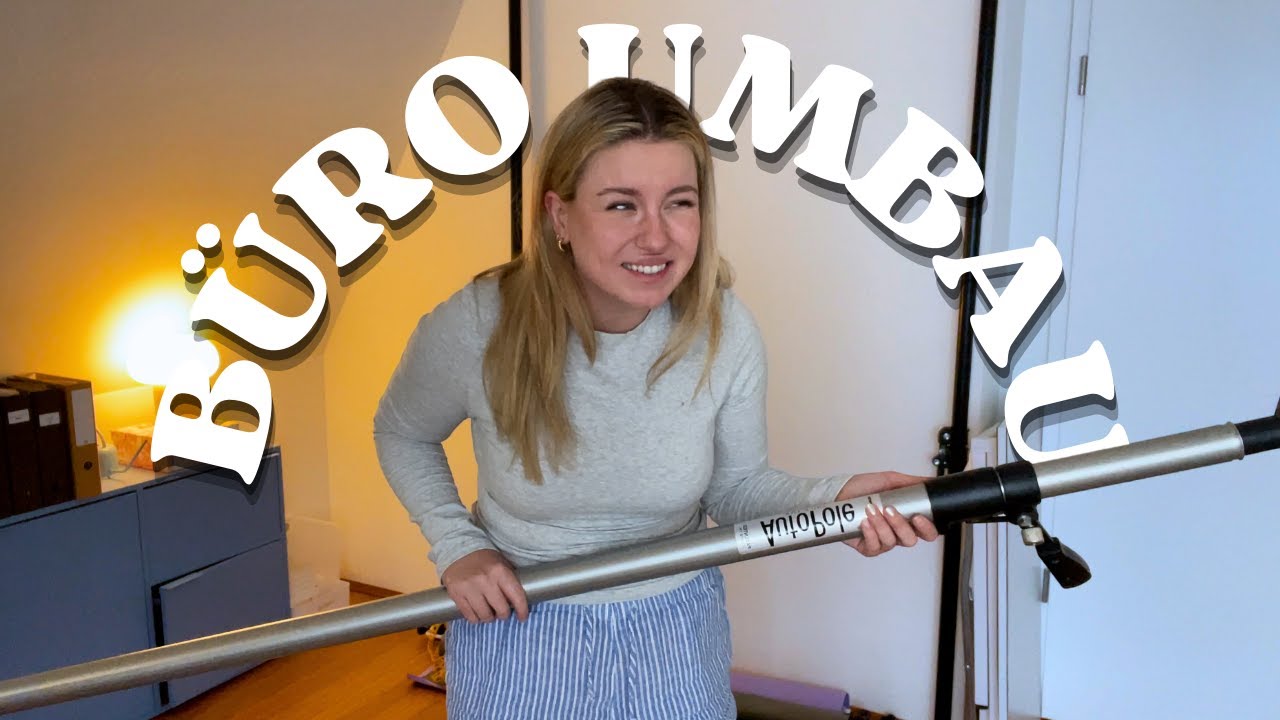mein büro (schon wieder) neu einrichten -vlog 11