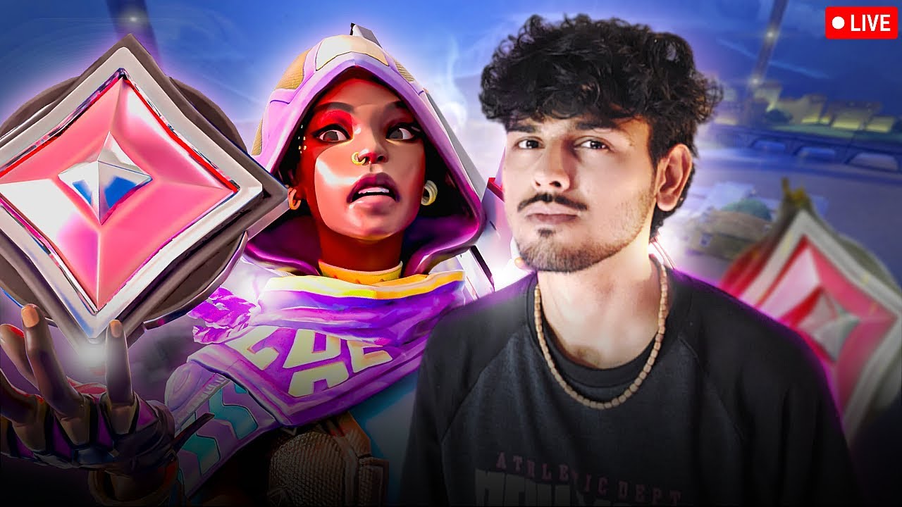 🔴STREAMING UNTIL I HIT IMMORTAL | MRCHAMPION VALORANT LIVE | #valorantindia #valolive #valorant