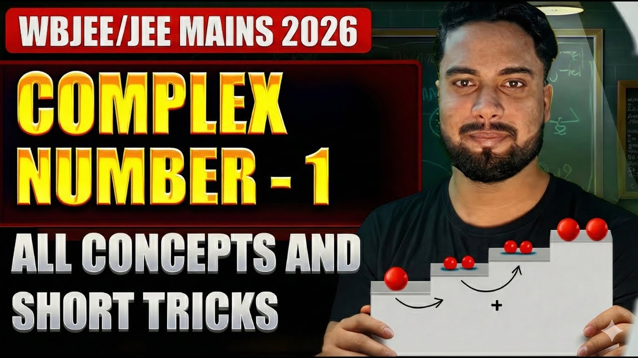 КОМПЛЕКСНЫЕ ЧИСЛА-1 | Основы мнимой единицы🎯 | Экспресс-курс WBJEE / JEE MAINS 2026🔥#wbjee2026 #j...