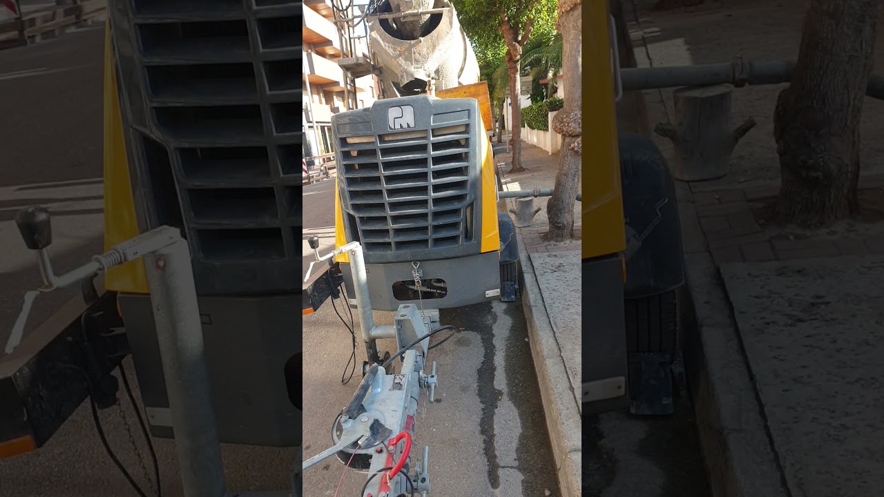 bombeo de hormigon con bomba estática putzmeister p720