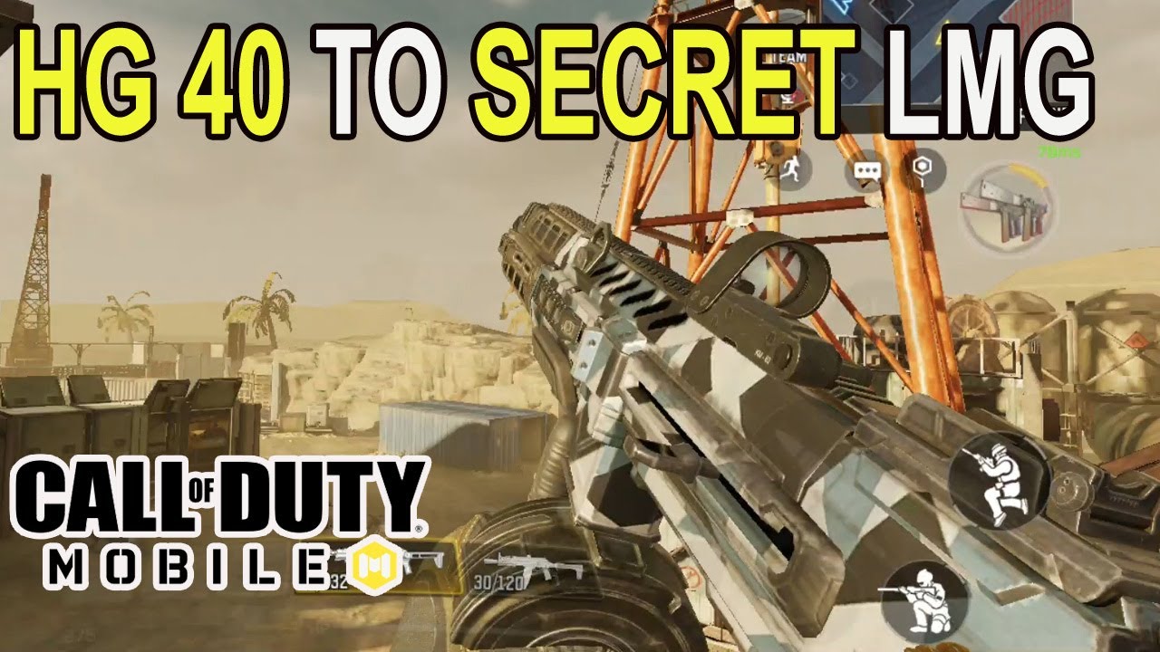 How to turn HG 40 SMG into Hidden LMG? New Gunsmith Update 🥰 in COD Mobile | Call of Duty Mobile